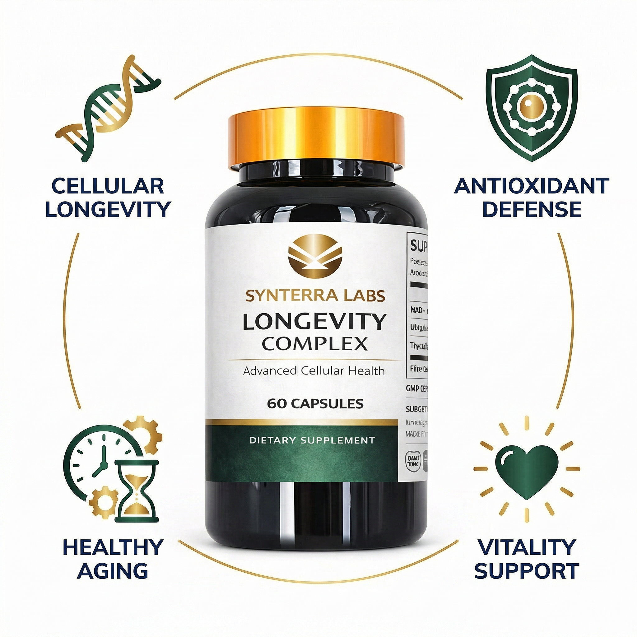 Longevity Complex (90 Capsules) – Synterra Labs