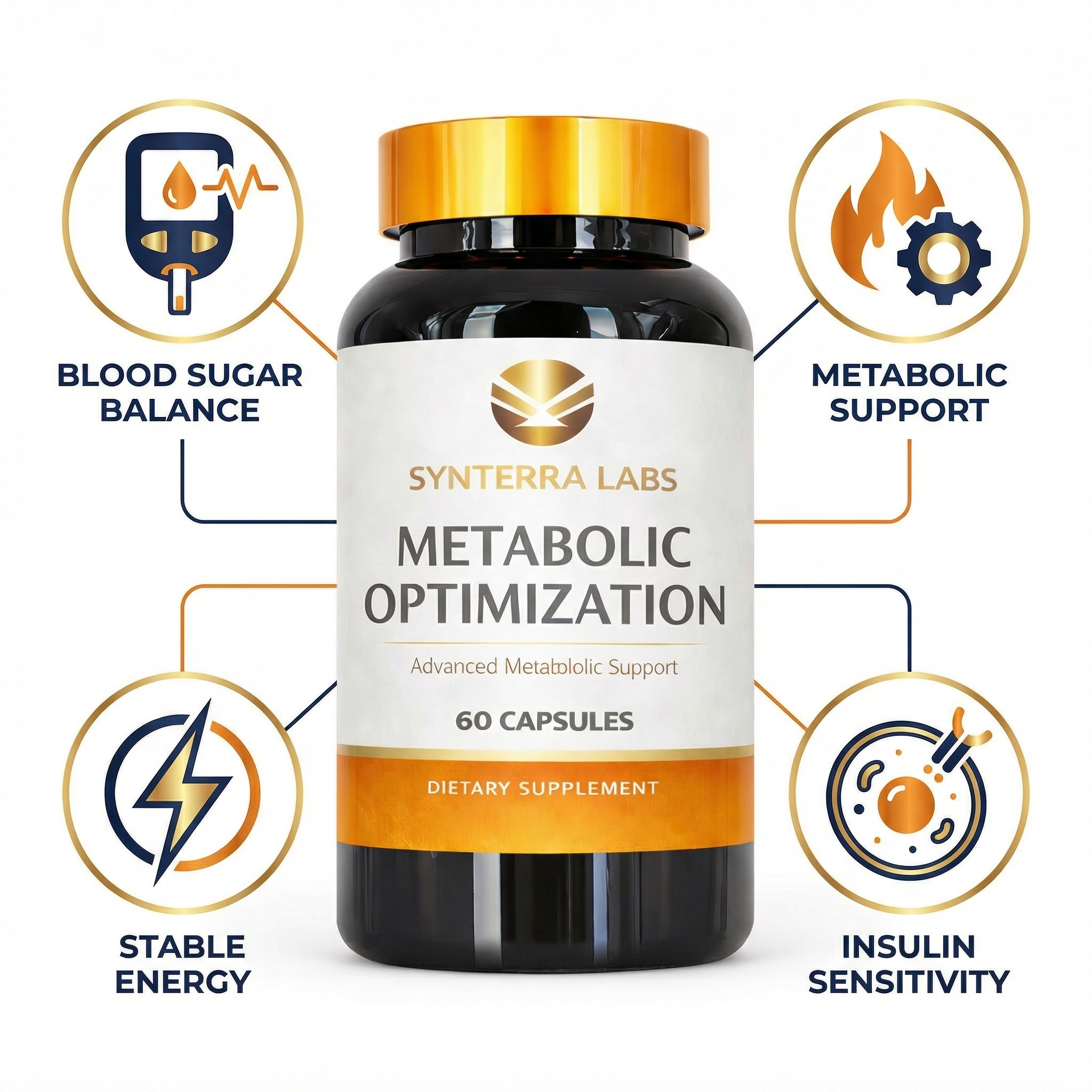 Metabolic Optimization – Advanced Metabolic Support (90 Capsules) | Synterra Labs
